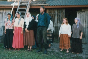 Viulunsoittaja katolla